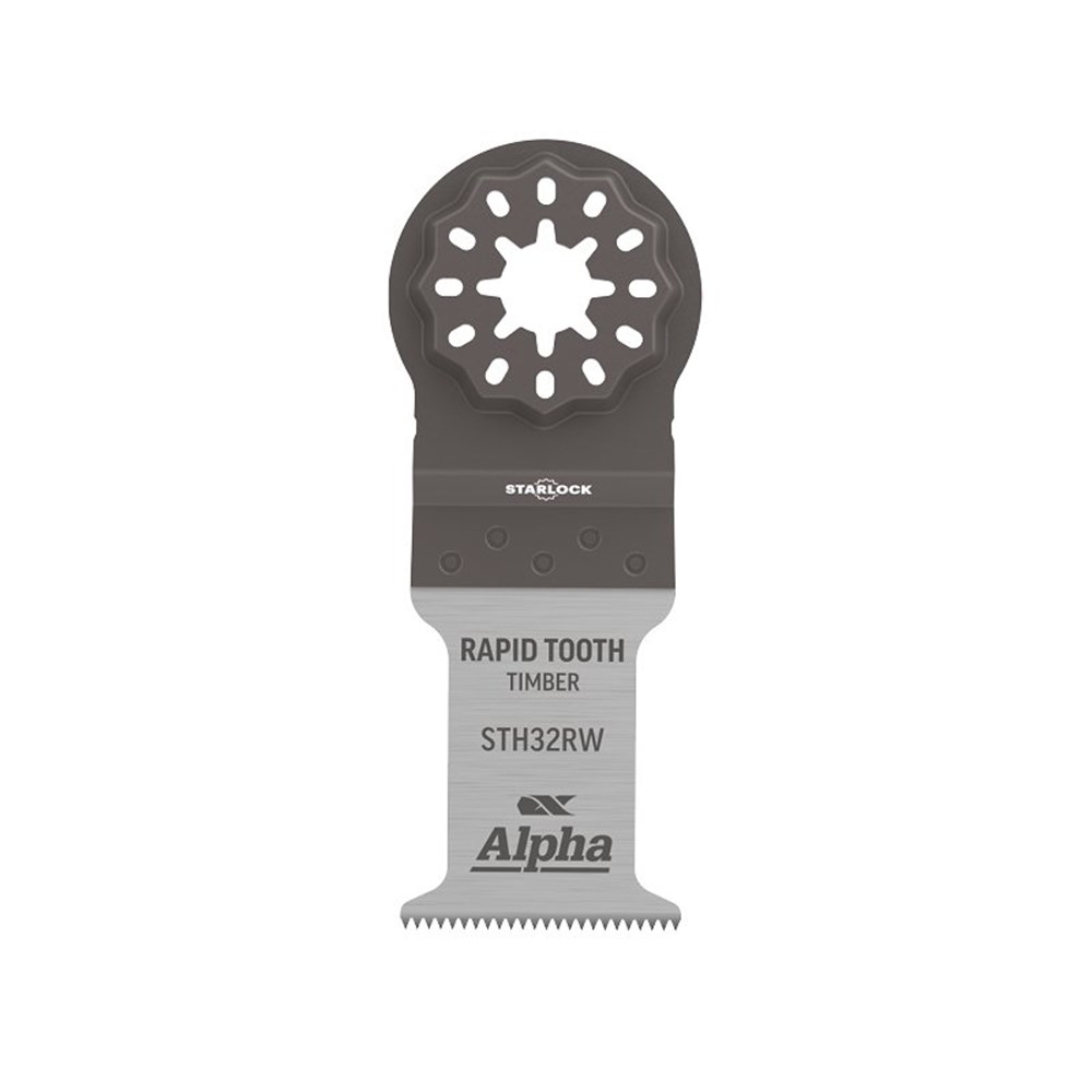 ALPHA STARLOCK RAPID WOOD 32MM - LONG LIFE TIMBER MULTI-TOOL BLADE